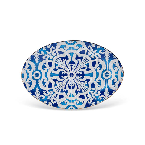 Karaca​ Istanbul Collection Harem Porcelain Serving Platter, 35cm, Multi