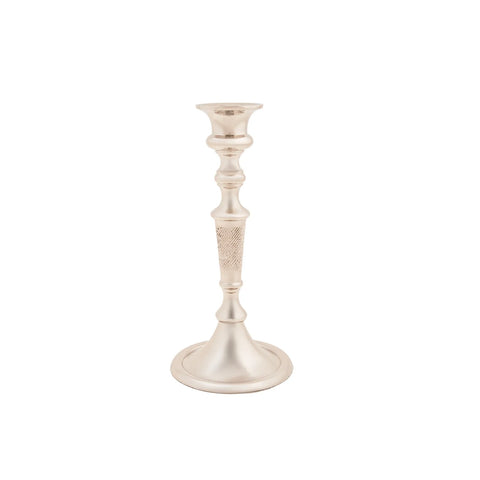 Karaca Victoria Candlestick, 20cm, Silver