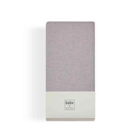 Karaca Home Jersey Baby Fitted Sheet, Single, Grey