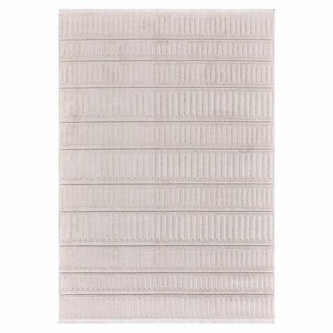 Kasmir Rugs 724 Scandinavian Premium Elsa Rug, 80cmx150cm, Beige White