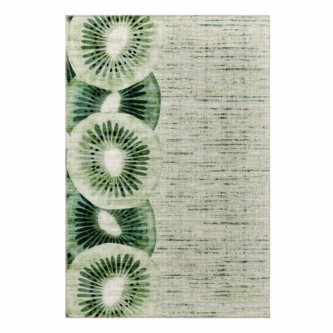 Kasmir Rugs Decorative Art Kiwi Kitchen Rug, 120cmx180cm, Green