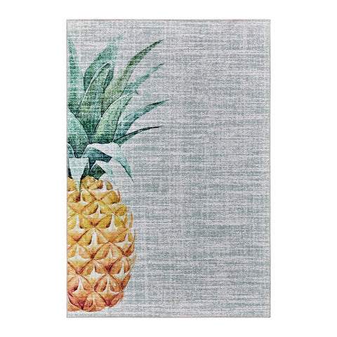 Kasmir Rugs Decorative Art Pineapple Kitchen Rug, 120cmx180cm, Multi