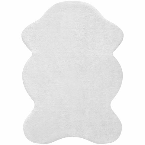 Kasmir Rugs 724 Faux Fur Rug, 70cmx100cm, White