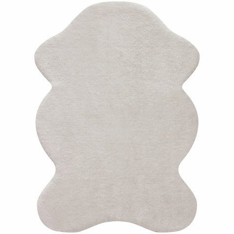 Kasmir Rugs 724 Faux Fur Rug, 100cmx140cm, Beige