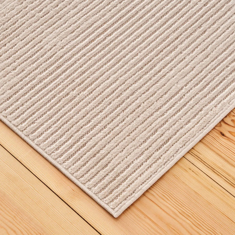 Kasmir Rugs 724 Scandinavian Malmo Rug, 80cmx150cm, Cream