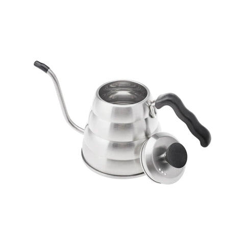 Karaca Stainless Steel Coffee Kettle, 1200ml, Silver Black