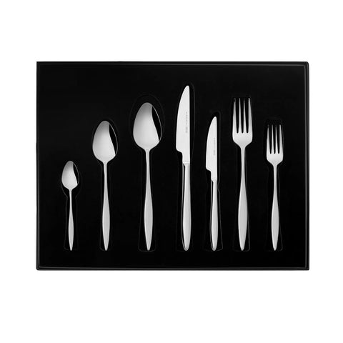 Karaca New Ilıca 84 Piece Stainless Steel Cutlery Set for 12 People, Silver