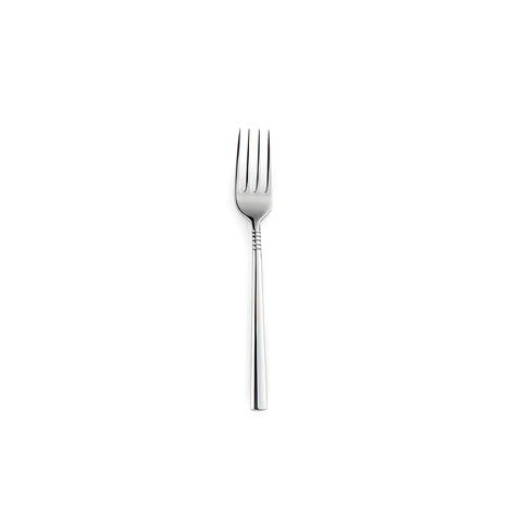 Karaca Nil Stainless Steel Dessert Fork, 18cm, Silver