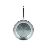 Karaca Bianca 304 Stainless Steel Induction Frying Pan, 28cm, Silver