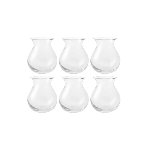 Karaca Tatlıcan by Refika 6 Piece Turkish Tea Set for 6 People, 200ml, Multi