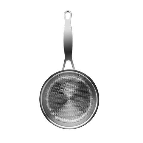 Karaca 3Ply PowerSteel 316+ Stainless Steel Induction Saucepan, 16cm, Silver