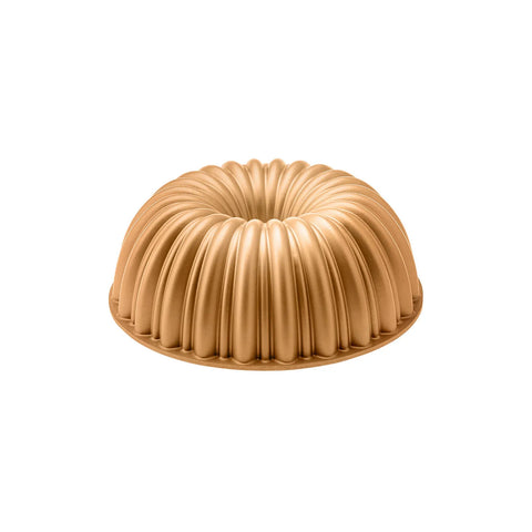 Karaca Cake Pro Aluminium Cast Decorative Bundt Cake Tin, 25.5cm, Gold