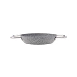 Karaca Vierno Biogranite Shallow Stock Pot, 20cm, Grey