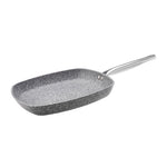 Karaca Vierno Biogranite Griddle Pan, 28cm, Grey