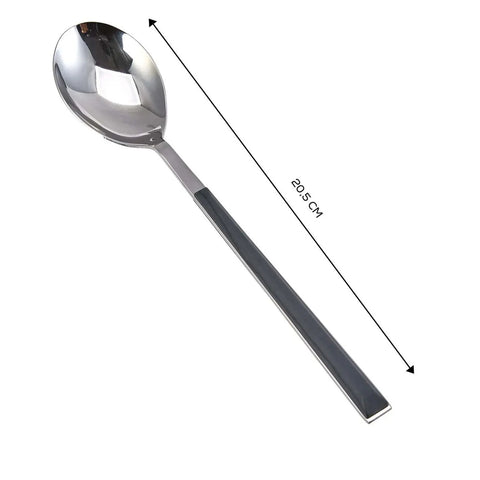 Karaca Salzburg Stainless Steel Tablespoon, 20.5cm, Anthracite Silver