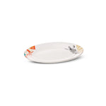 Karaca Zazu Porcelain Serving Platter, 20cm, Multi