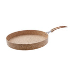 Karaca Biogranite Fish Pan, 32cm, Wood Silver