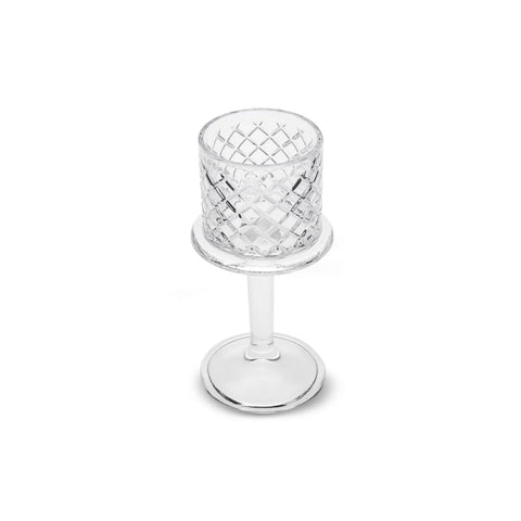 Karaca Home Crystal Candle Holder, 10cmx30cm, Silver