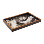 Karaca Home Moroccan Marble Tray, 40cmx25cm, Multi