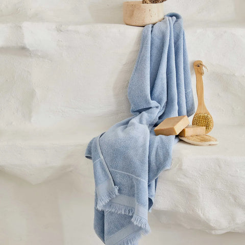 Karaca Home 4 Elements 100% Turkish Cotton Towel, 85cmx150cm, Blue