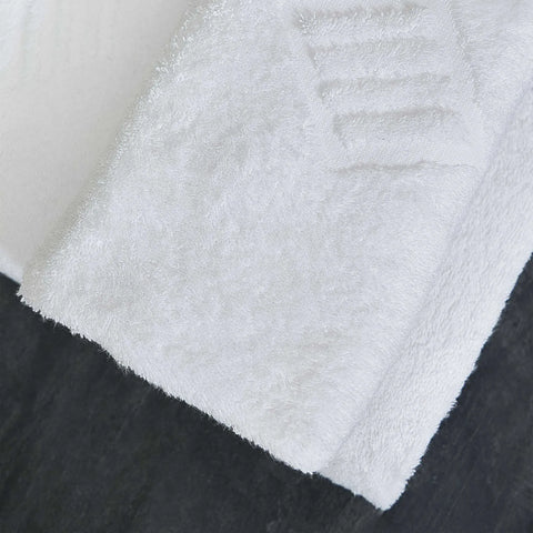 Karaca Home Blanco Towel Set, 4 Piece, White