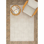 Kasmir Rugs Love of Nature GD 100% Recycled Cotton Rug, 200cmx290cm, Beige