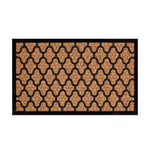 Kasmir Rugs Moroccan 100% Natural Coconut Shell Fiber Door Mat, 45cmx75cm, Multi