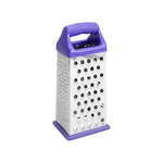 Crick Crack Stainless Steel Box Grater, 23cm, Purple Silver