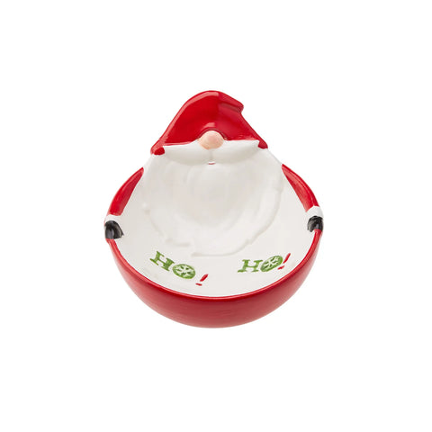 Karaca New Year Christmas Hoho Ceramic CerealSoup Bowl, 16cmx15cmx10.8cm, Multi