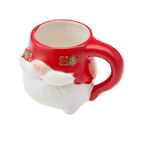 Karaca New Year Christmas Hoho Ceramic Mug, 480ml, Multi