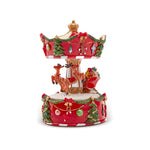 Karaca Home New Year Christmas Musical Carousel, 15cm, Multi