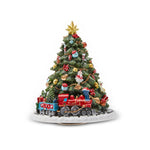 Karaca Home New Year Christmas Musical Christmas Tree Ornament, 15cm, Multi