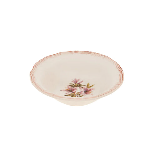 Karaca Tiffany Lily Porcelain CerealSoup Bowl, 17cm, Multi