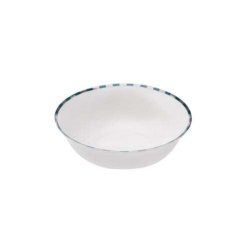 Karaca Aries Porcelain CerealSoup Bowl, 14cm, Green Multi