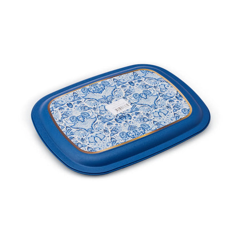 Karaca Whitney Rectangle Tray, 30cmx23cm, Multi