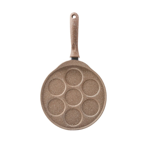 Karaca Love of Kitchen Biogranite Pancake Pan, 26cm, Brown