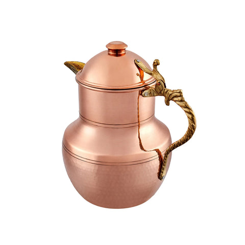 Karaca Alacahöyük Copper Pitcher, 2.2L, Copper