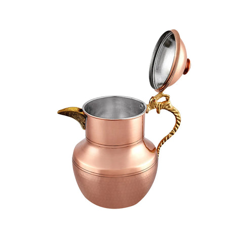 Karaca Alacahöyük Copper Pitcher, 2.2L, Copper