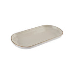 Karaca Calvin Ceramic Serving Platter, 26cm, Multi