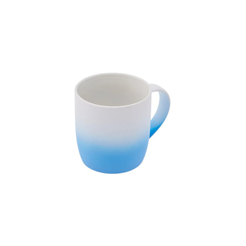 Karaca Soft Touch Porcelain Mug, 340ml, Blue Multi