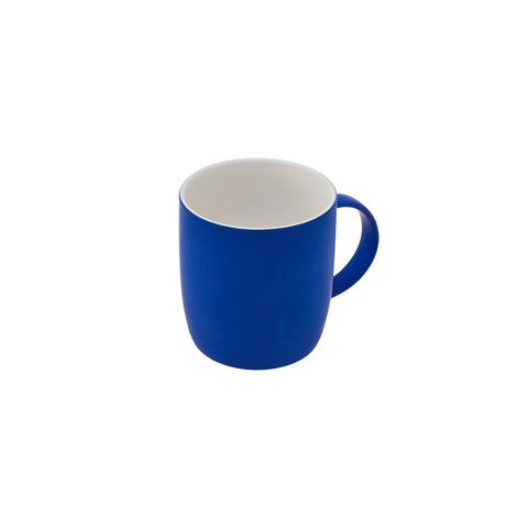 Karaca Soft Touch Porcelain Mug, 340ml, Navy Blue