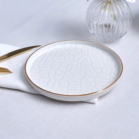 Karaca Calvin Ceramic Side Plate, 15cm, Multi