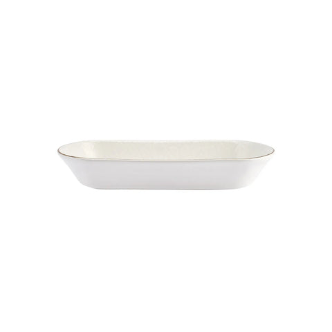 Karaca Calvin Ceramic Serving Platter, 29cm, Multi