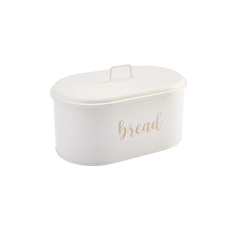 Karaca Monroe Metal Bread Box, 8.5L, Cream