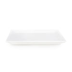 Karaca Carmen Trend Porcelain Side Plate, 19cmx16cm, White