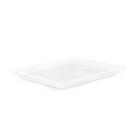 Karaca Carmen Trend Porcelain Side Plate, 19cmx16cm, White