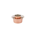 Karaca Mesopotamia Copper Cooler Glass Holder, 0.5L, Copper