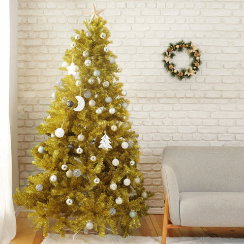 Karaca Home New Year Christmas Golden Tree, 210cm, Gold