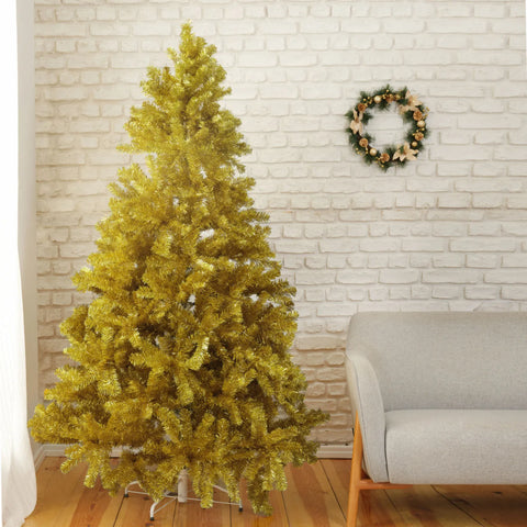 Karaca Home New Year Christmas Golden Tree, 210cm, Gold