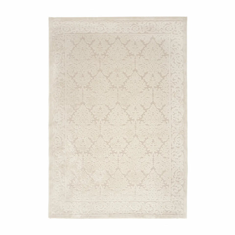 Kasmir Rugs 724 Queen Victoria Rug, 120cmx180cm, White